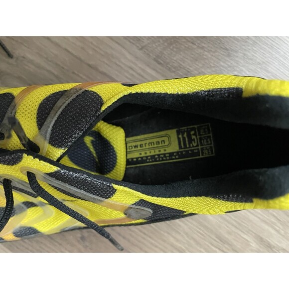 Nike Spotted spikes  running sprinting shoes  yellow orange track field 11.5 - Picture 2 of 9